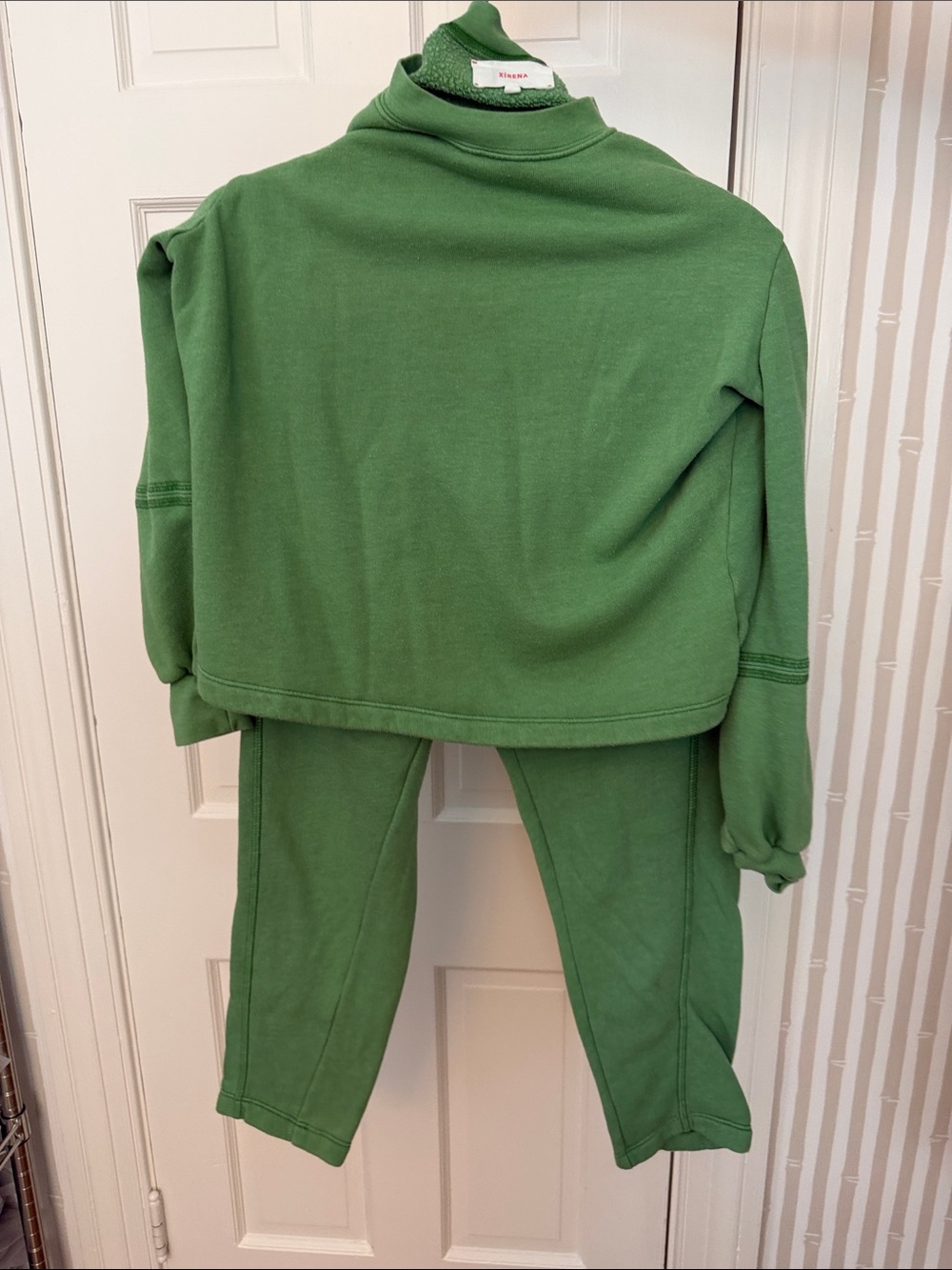 XiRENA Kids Green Two-Piece Pajama Set